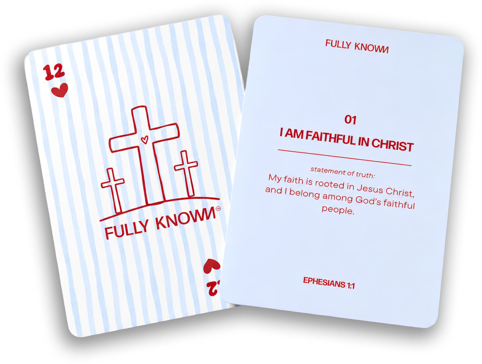 Fully Known declaration card deck preview